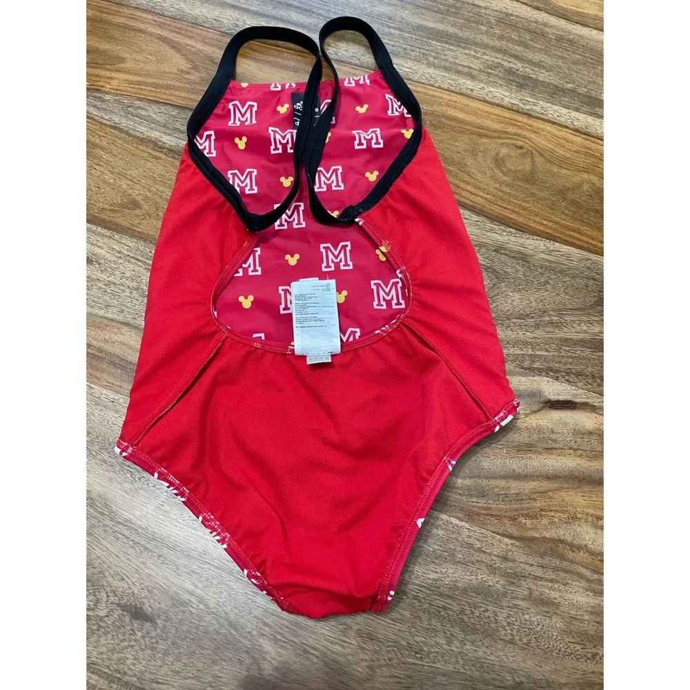 Disney‎ Adidas Mickey Monogram Collab Size S 6-7Y One Piece HR7444